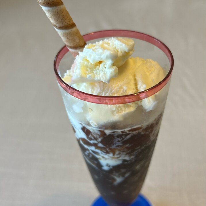 *コーヒーゼリーパフェ*